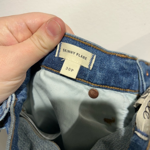 Madewell EUC Skinny Flare Jeans - Picture 5 of 8
